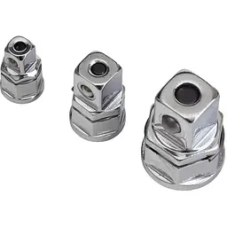 Набір перехідників на ключ тріскачковий Alloid 1/4" 3/8" 1/2" (NP-0581) - мініатюра 2