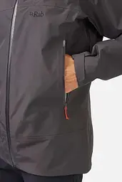 Мембранна чоловіча куртка Rab Namche GTX Jacket M Сірий - мініатюра 2