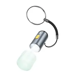 Ліхтарик Hoco UA38A LED міні брелок живлення від Type-C - мініатюра 4
