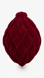Новорічна іграшка міраж бархат M0017-2 Вишневий shop (2000999346941)