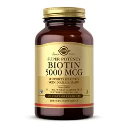 Біотин Biotin 5000 mcg 100 vcaps