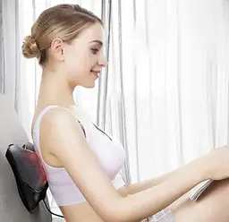 Масажна подушка Shiatsu для шиї та спини з підігрівом Soulima 22987 - мініатюра 4
