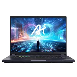 Ноутбук Gigabyte AORUS G6X 16.0 QHD 165Hz, Intel i7-13650HX, 16GB, F1TB, NVD4060-8, DOS, чорний (AORUS_16X_9KG-43UAC54SD)