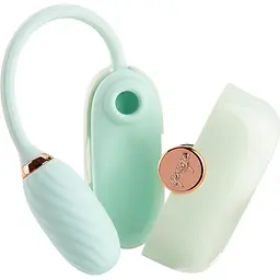 Вакуумний стимулятор Otouch Louis Vibrate Teal (SO9429) [108425]