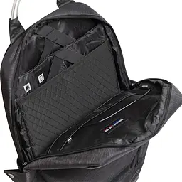 Рюкзак міський Semi Line USB 21 Black (P8252-0) - мініатюра 8