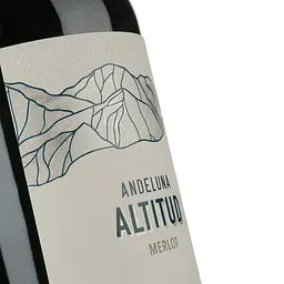 Вино Andeluna Cellars Altitud Merlot, червоне, сухе, 14,2%, 0,75 л (8000009483312) - мініатюра 3