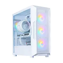 Zalman Корпус I3 Neo V2 без БР 2xUSB3.0, 1x Type C, 4x120мм RGB, VGA 400мм, LCS ready, TG Side Panel, ATX, білий