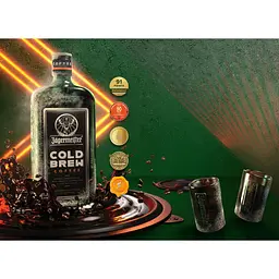 Лікер Jagermeister Cold Brew Coffee 33% 1 л - мініатюра 3