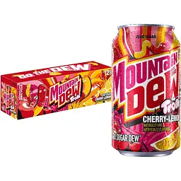 Газований напій Mountain Dew Zero Sugar Trolli Candy Cherry Lemon 355 мл - мініатюра 4