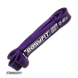Гумова петля EasyFit 15-45 кг Фіолетова