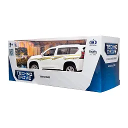 Машина TechnoDrive Toyota Prado білий (KM250425W) - мініатюра 4