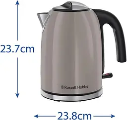 Електрочайник Russell Hobbs1.7 л метал мокко teh0026189 - мініатюра 3