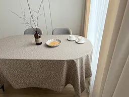 Скатертина столова Ecotton DUCK 170х220 см водовідштовхувальна кремовий (V 10/ Khave) (25007) - мініатюра 9