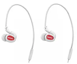 Навушники бездротові Remax Bluetooth Sporty RB-S8 білі - мініатюра 3