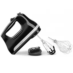 Міксер KitchenAid 5KHM6118EOB ручний 6 швидкостей чорний - мініатюра 3