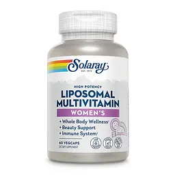 Мультивітаміни Solaray (Liposomal Multivitamin Womens) - 60 веганських капсул