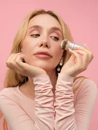 Розсипчаста пудра Unico Pink Aura, 10 г - мініатюра 3