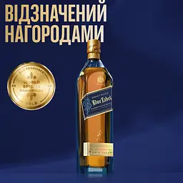 Віскі Johnnie Walker Blue label Blended Scotch Whisky, 0,75, 40% (8421) - мініатюра 3
