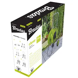 Візок для шланга Bradas CLOVER LIME LINE 1/2" 50 м LE-9104 - мініатюра 2
