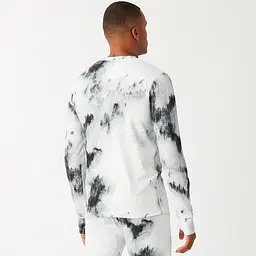 Реглан чоловічий Picture Organic Lhotse Printed Man XL Чорний-Білий - мініатюра 2
