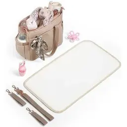 Сумка для мами BabyOno Carmen 30х15.5х26 см бежева (1571/02) - мініатюра 3