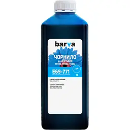 Чорнило Barva Epson E69, 1 л,cyan (E69-771)