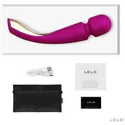 Вібромасажер Lelo Smart Wand 2 Medium Deep Rose - мініатюра 3