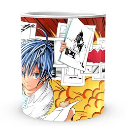 Кухоль GeekLand Бакуман Bakuman Маширо та Такагі BK 02.432 330 мл білий - мініатюра 2