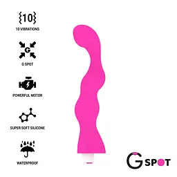 Вібратор для зони G GEORGE, колір: рожевийG-SPOT (Іспанія) G-SPOT GS907402 103081 - мініатюра 1