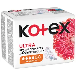 Гігієнічні прокладки Kotex Ultra Normal 10 шт. (5029053542621) - мініатюра 3