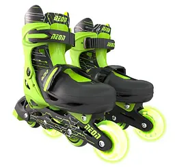 Роликові ковзани Neon Inline Skates розмір 34-37 зелені (NT08G4) - мініатюра 2