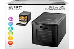 Сушіння для овочів та фруктів First FA-5126-9 (Дегідратор) - мініатюра 10