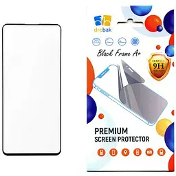 Стекло защитное Drobak Samsung Galaxy S23 Plus Black Frame A+ (505096)