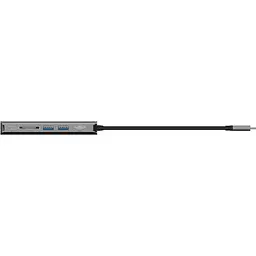 USB-Хаб BELKIN USB-C 6in1 Multiport Dock (AVC008BTSGY) - мініатюра 4