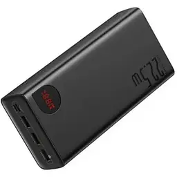 Портативна батарея Baseus Adaman Metal 40000mAh 22.5W PPAD020101 - мініатюра 4