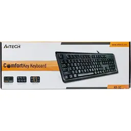 Клавіатура A4Tech KR-92 USB black - мініатюра 3