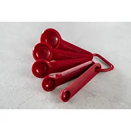 Набір мірних ложок KitchenAid Universal червоний 5 шт. (KQG057OHERE) - мініатюра 7