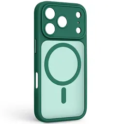 Чохол до мобільного телефона Armorstandart Lush MagCase Apple iPhone 17 Pro Dark Green (ARM87491) - мініатюра 2