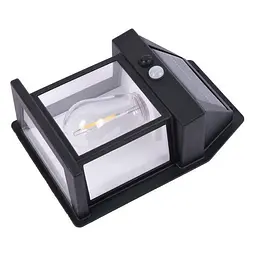 Вуличний ліхтар настіний Solar Light BK899 на сонячних батареях з датчиком руху - мініатюра 5