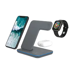 Зарядний пристрій Canyon WS-303, 3in1 Wireless Dark Grey (CNS-WCS303DG) - мініатюра 6