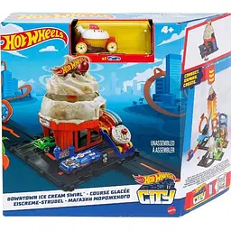 Ігровий набір Hot Wheels City Пригоди в магазині морозива (HKX38) - мініатюра 3