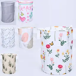 Кошик для іграшок, кришка, 2 ручки (В асортименті) - мініатюра 2