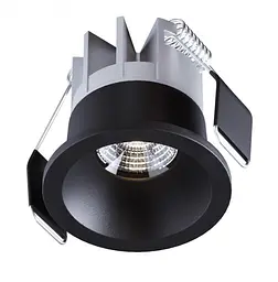 Світильник точковий врізний KLOODI KD-MINI40 3W 4K BK DIM