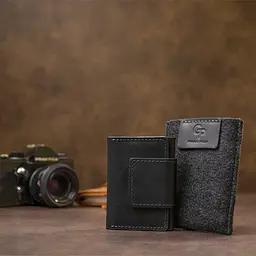 Шкіряна візитниця GRANDE PELLE 7х10х1,5 см acs0018791 - мініатюра 9