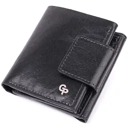 Жіночий шкіряний гаманець GRANDE PELLE 10,8х11,5х2,5 см acs0029466