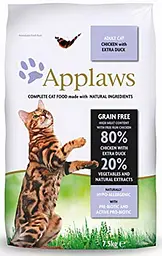Сухий корм для котів Applaws Adult Cat Chicken with Duck 7,5 кг (AL-1413)