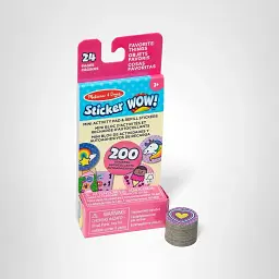 Набір Melissa & Doug Sticker WOW! Улюблені речі - мініблокнот і 200 наліпок для штампу запасний комплект (SKU-288) - мініатюра 6