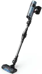 Rowenta Пилосос безпровідний X-Force Flex 10.80, 300Вт, вологе прибирання, конт пилок -0.44л, автон. робота до 60хв, HEF system 99,9%, чорно-синій