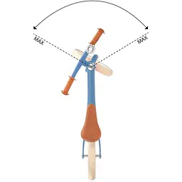Біговел Kinderkraft Fly Plus блакитний (00-00304098) - мініатюра 10