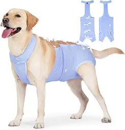 Дихаюча попона для собак Derby Breathable Pet Recovery Suit, Blue, XL